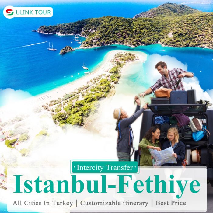 Turkey  Intercity Car Hire  with Chauffer- City to City  Transfer(Istanbul-Fethiye)