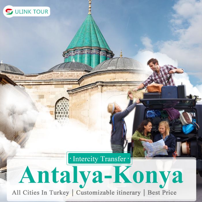 Turkey Intercity Car Hire with Chauffer- City to City Transfer (Antalya-Konya)