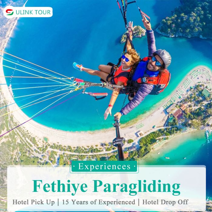 Turkey Paragliding in Fethiye - Tandem Paragliding in Oludeniz Fethiye -  Blue Lagoon Ölüdeniz Tandem Paragliding