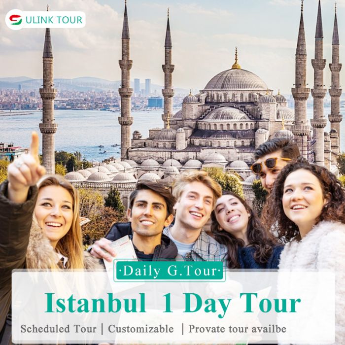 Turkey Istanbul One Day Group Tour with Experienced Guide-4 different lines