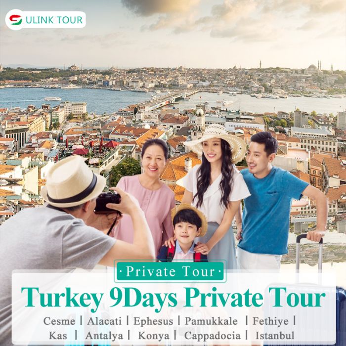 Turkey Pamukkale-Fethiye-Antalya-Cappadocia 9 Days Private Tour Departure From Istanbul