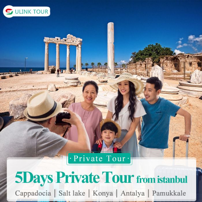 Turkey Cappadocia Antalya Pamukkale 5 Day Private Tour Departure from Istanbul