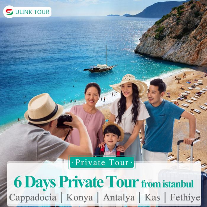 Turkey Cappadocia-Konya-Antalya-Kas-Fethiye 6 Days Private Tour Departure From Istanbul