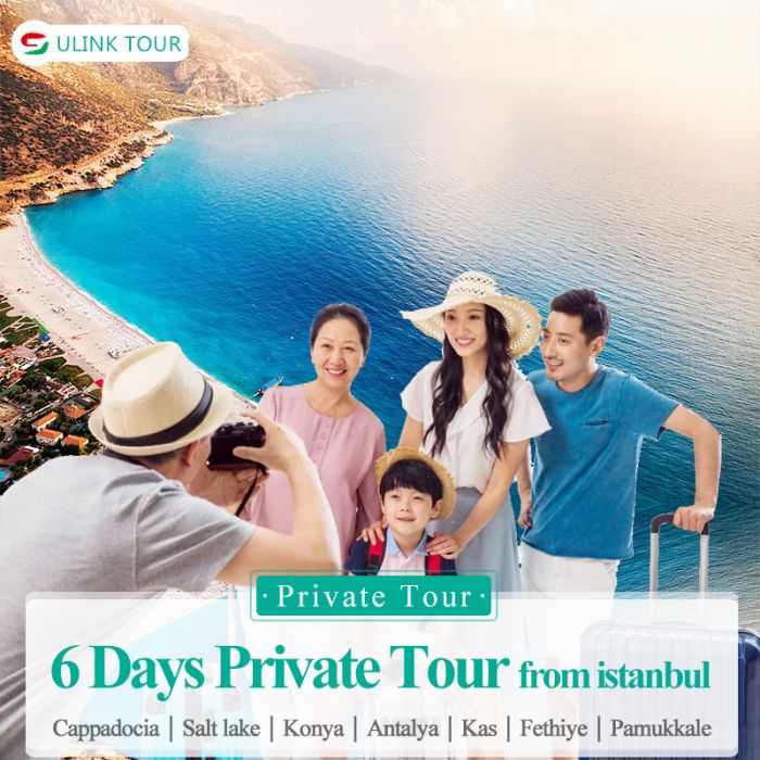 Turkey Cappadocia-Antalya-Fethiye-Pamukkale 6 Days Private Tour From Istanbul