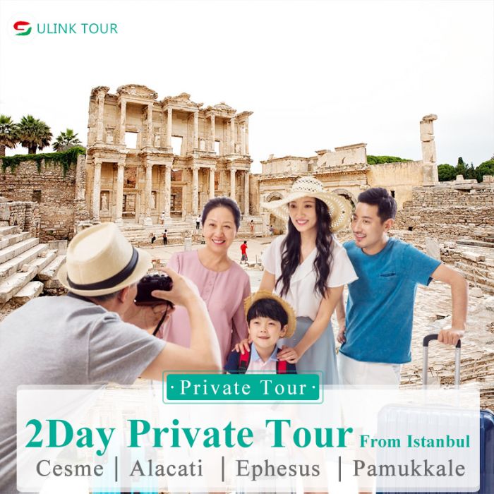Turkey Alacati Ephesus Pamukkale 2 Days Private Tour departure from Istanbul 