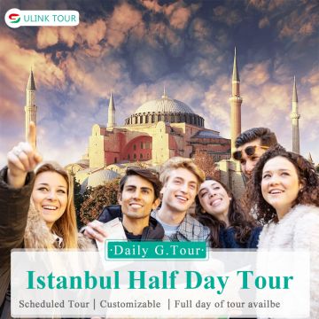 Turkey Istanbul Half Day Group Tour with Experienced Guide-4 different lines