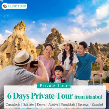 Turkey Cappadocia-Antalya-Pamukkale 6 Days Private Tour From Istanbul